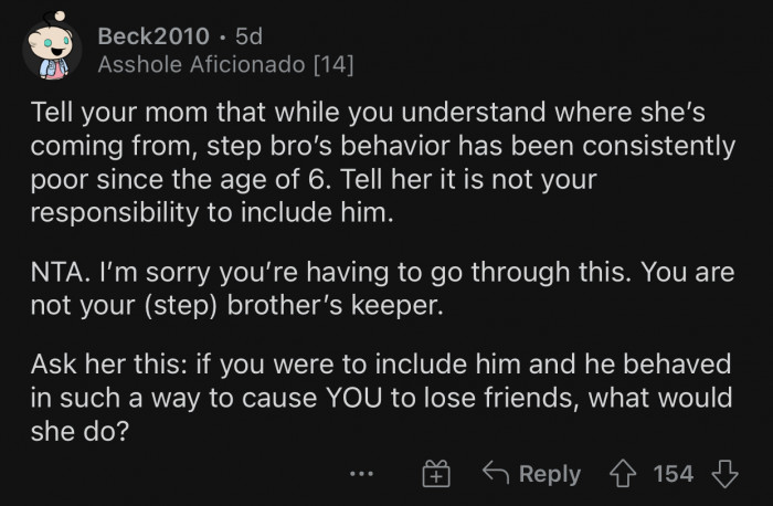 He had more than enough time to change but refused to do so.