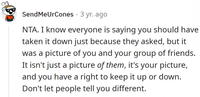 Here's a different one: