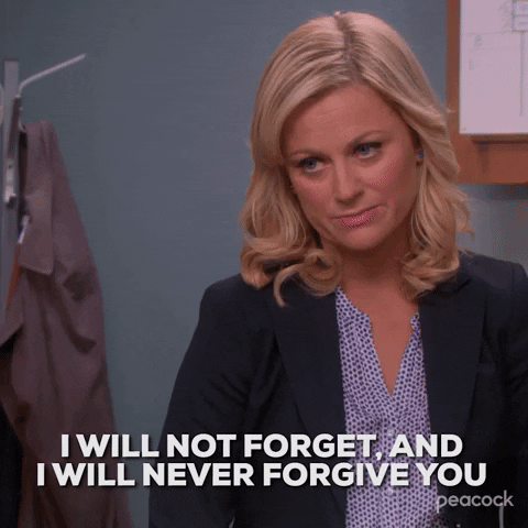 She made it very clear that if he causes her children to stop being affectionate with her that she would never forgive him