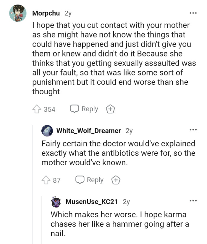 That was like some sort of punishment, but it could end worse than she thought