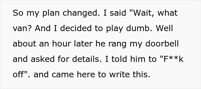 OP decided to play dumb