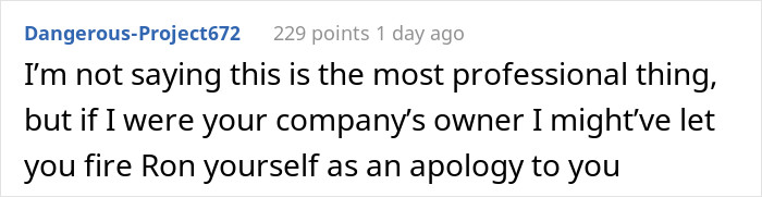 That would have been so satisfying.