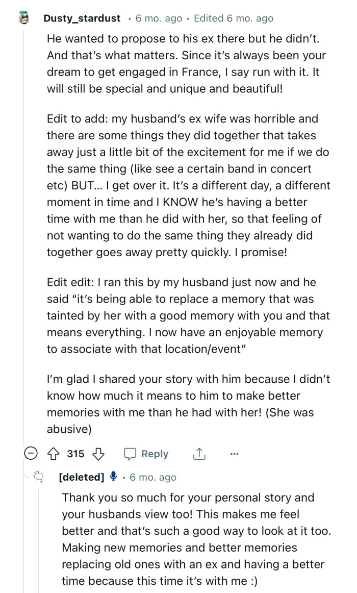 “I say run with it. It will still be special, unique, and beautiful!”