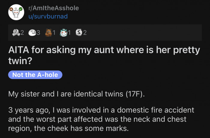 Here's the original post by Reddit user u/survburnad: