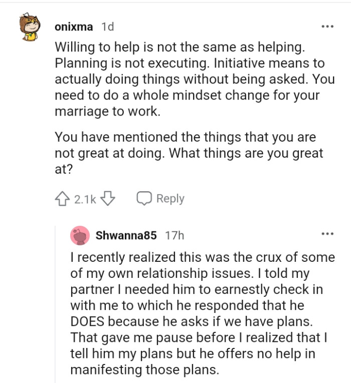 The OP Has Mentioned Things That He's Not Great at Doing