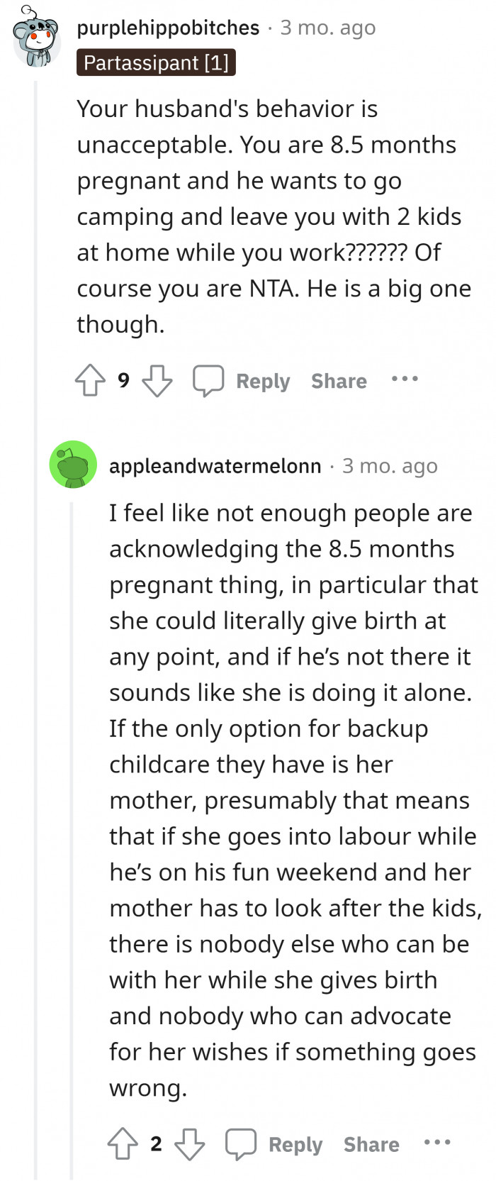 15. I'd personally be happier to be with my mother than with a man who has issues looking after my son and his pregnant wife, OP.