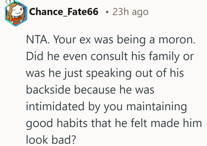 When someone gets defensive about a grocery list, people start asking who actually felt offended.