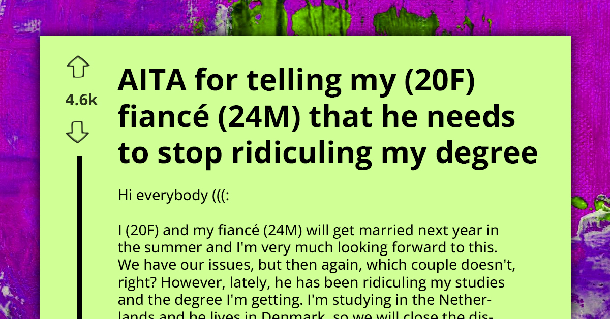 Online Community Weighs In After Young Woman Is Urged By Fiancé To Abandon Her Degree For Traditional Marriage Role