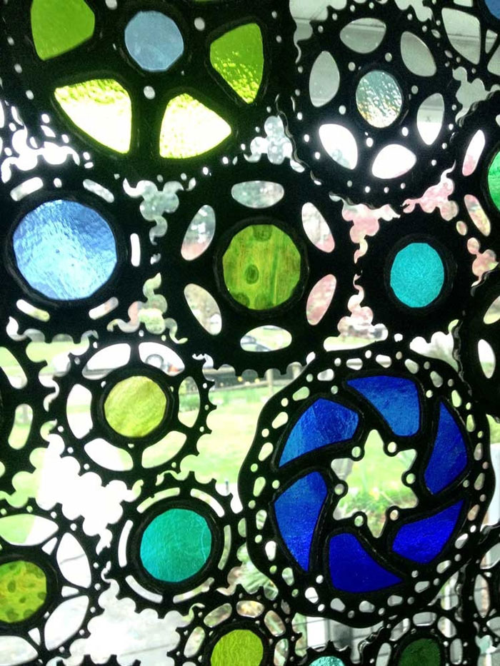 7. Bicycle parts can make a good design