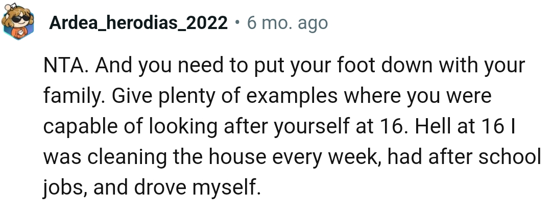 Let's head into the comments section and find out what other Redditors have to say