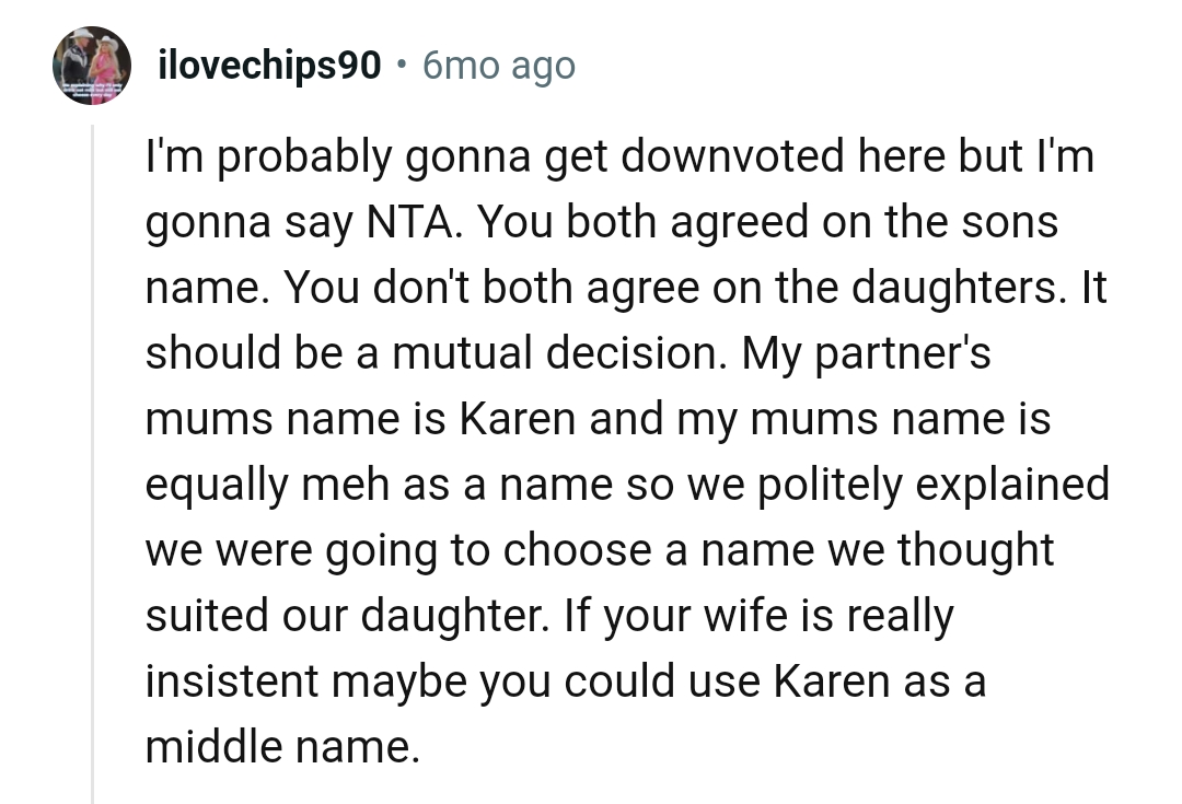 It should be a mutual agreement between them