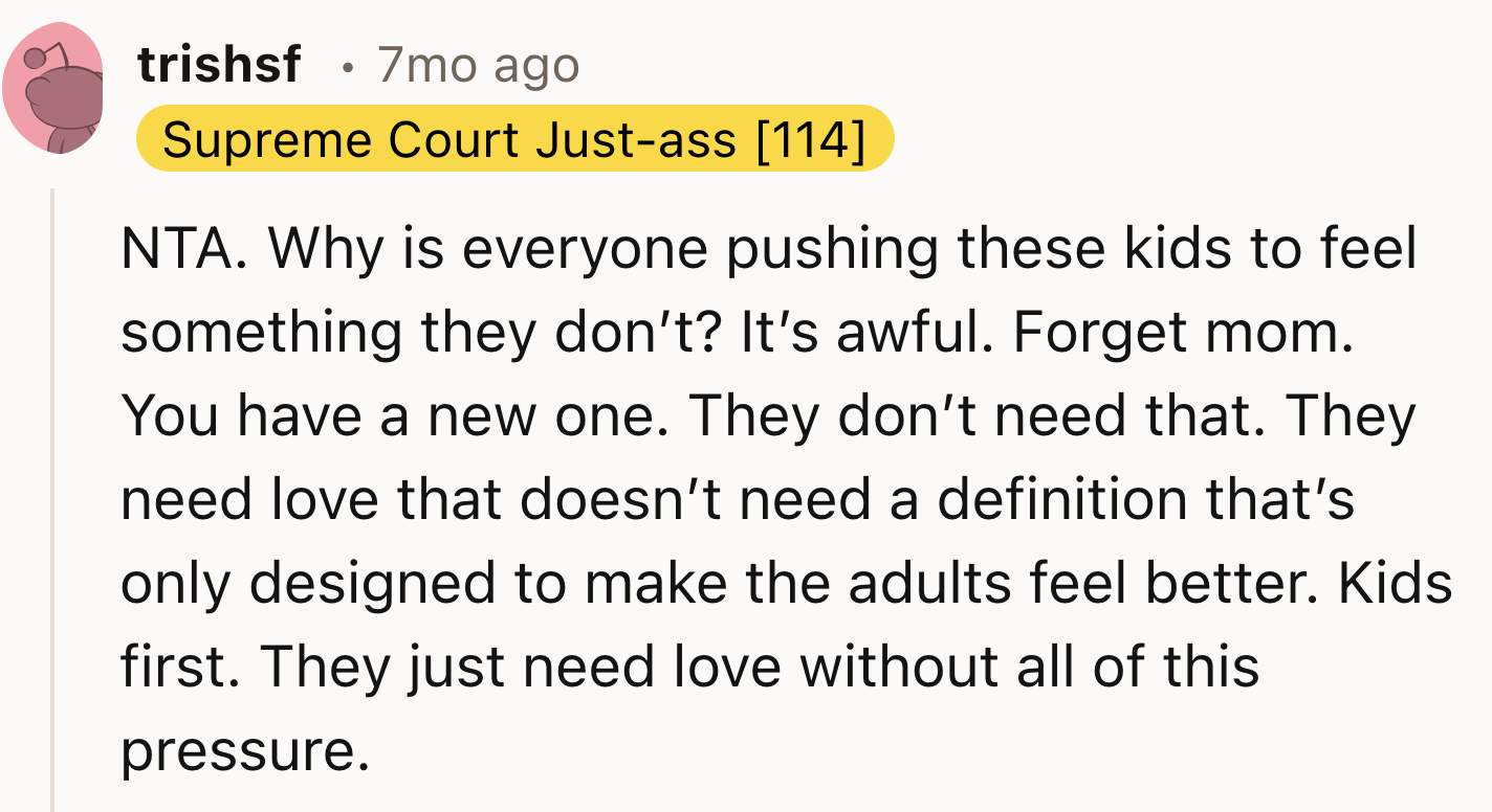 Pushing the kids to feel something they don't