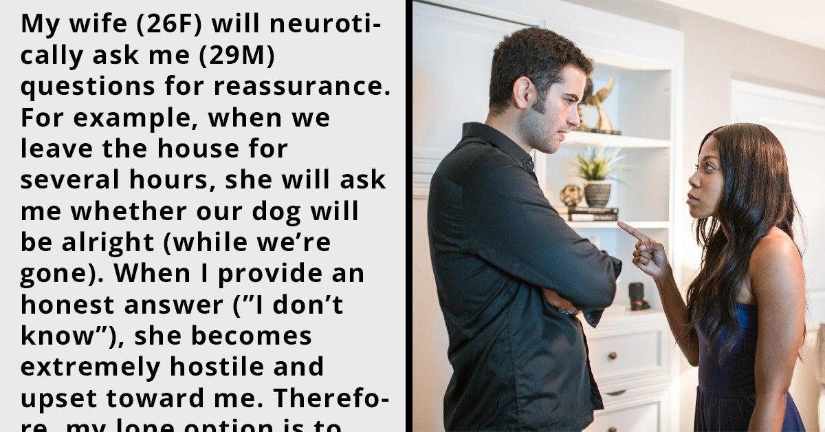 Husband Gets Tired From Answering His Wife's Ridiculous Questions, Starts Doing It In A Way He Knows Will Spark A Fight