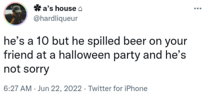 12. If the friend deserved it, then okay, but if not, then he should apologize. However, it was an accident, so I don't know.