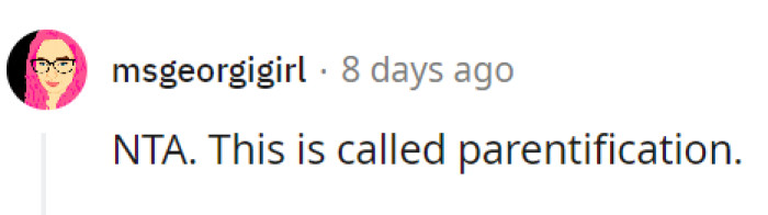 Parentification sounds like a promotion no one asked for!