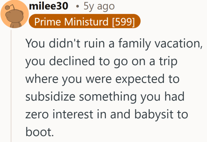 Declining the invite suddenly sounds a lot like opting out of a job.