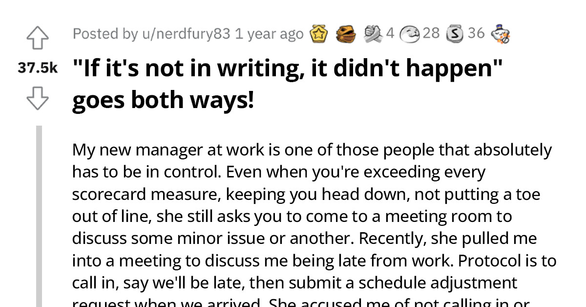 How One Employee Turned The Tables On A Micromanaging Boss With Malicious Compliance