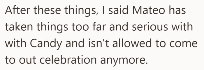 That discovery pushed her to draw a firm line before the holidays arrived.