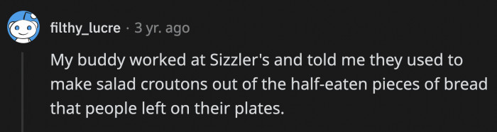 26. That's a move that will land you your own cooking show