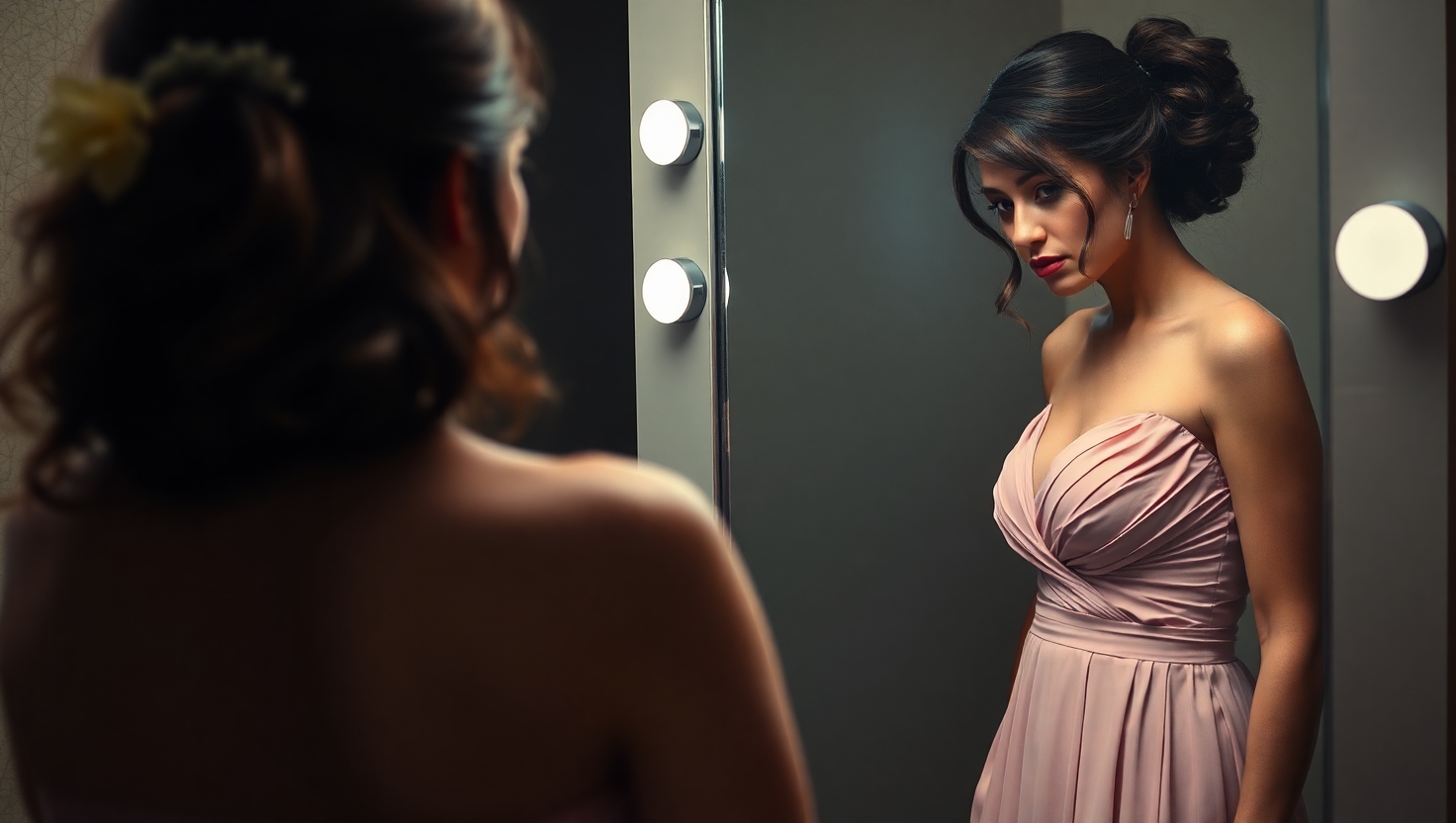 Uncomfortable Bridesmaid Dress: AITA for Feeling Insecure About My Cousins Choice?