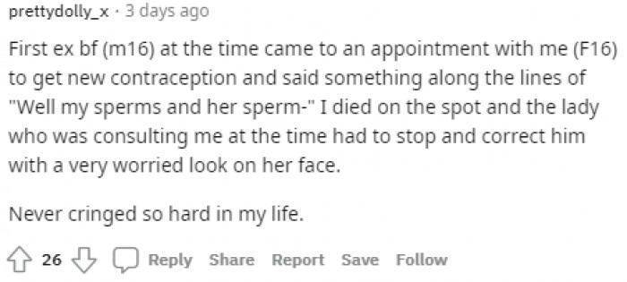 23. Never cringed so hard in my life