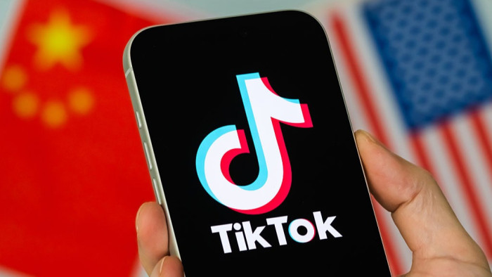 News-style graphic referencing TikTok sale and broader digital privacy concerns.