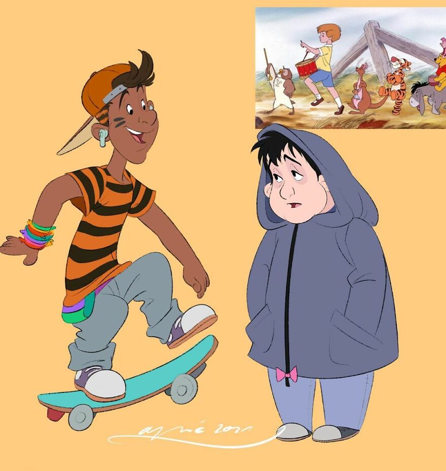 2. Tigger and Eeyore