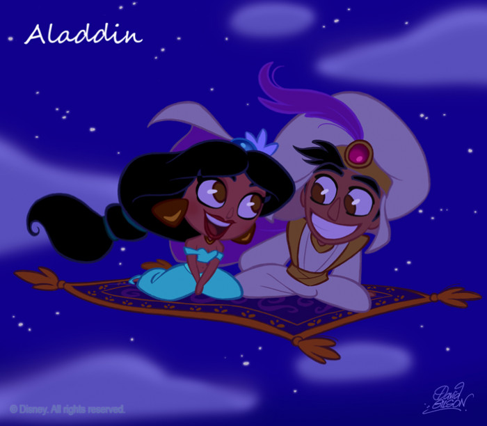 15. The Chibi Style Version of Aladdin