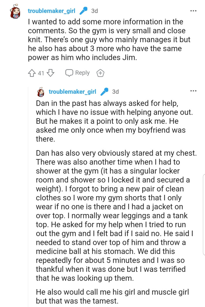 A bit more info from OP