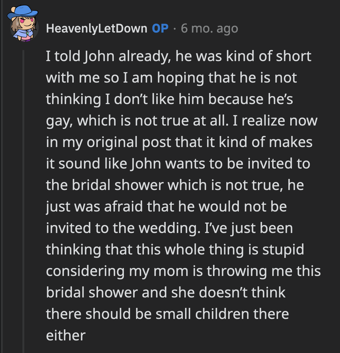 OP replied to a deleted comment that she had spoken to her cousin. OP seems over the stupid drama that shouldn't have happened in the first place.