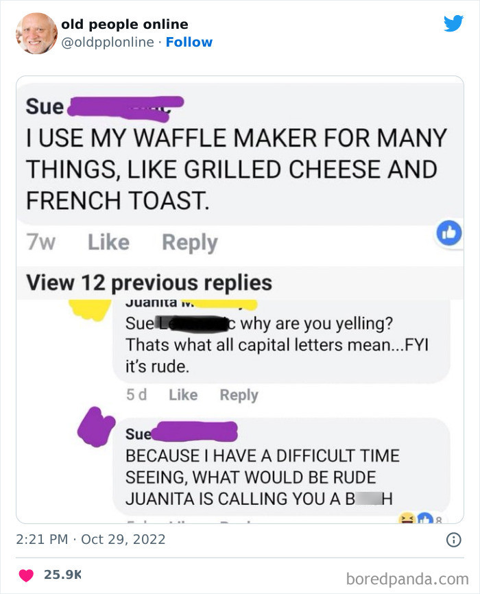 14. Capital letters mean that you're yelling.