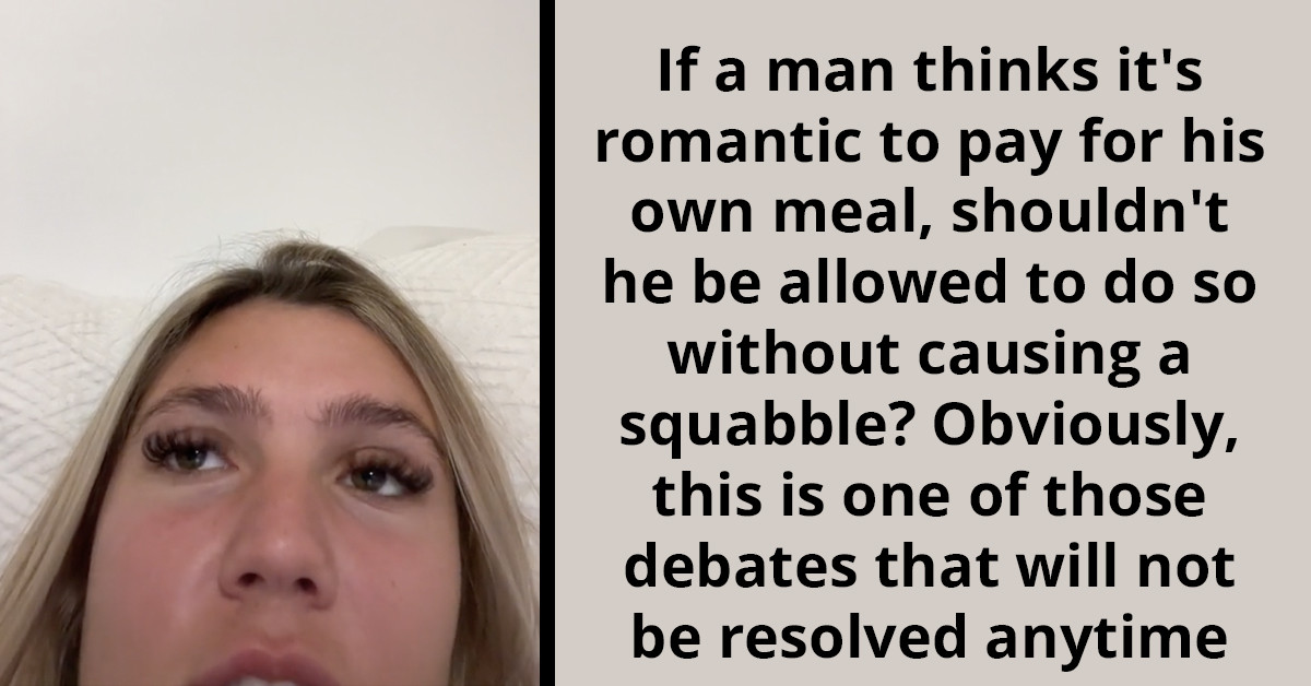 Argument Erupts After TikToker Makes Viral Video Questioning Why Couples Should Split Bills For Lunch