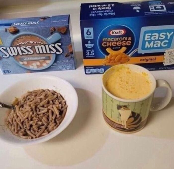 When you accidentally switch the packets. Oops.