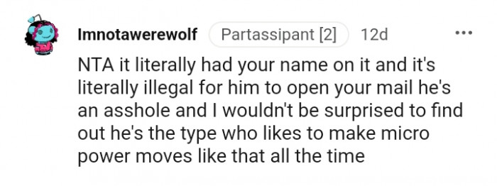 The type who likes to make micro power moves