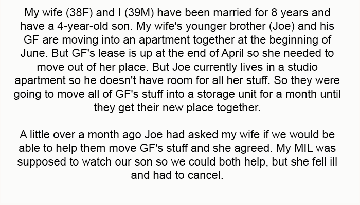 My wife (38F) and I (39M) have been married for 8 years and have a 4-year-old son.