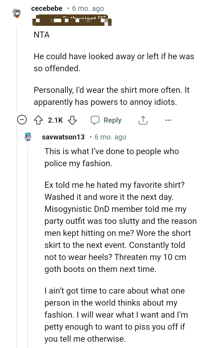 What to Do About People Who Police Your Fashion
