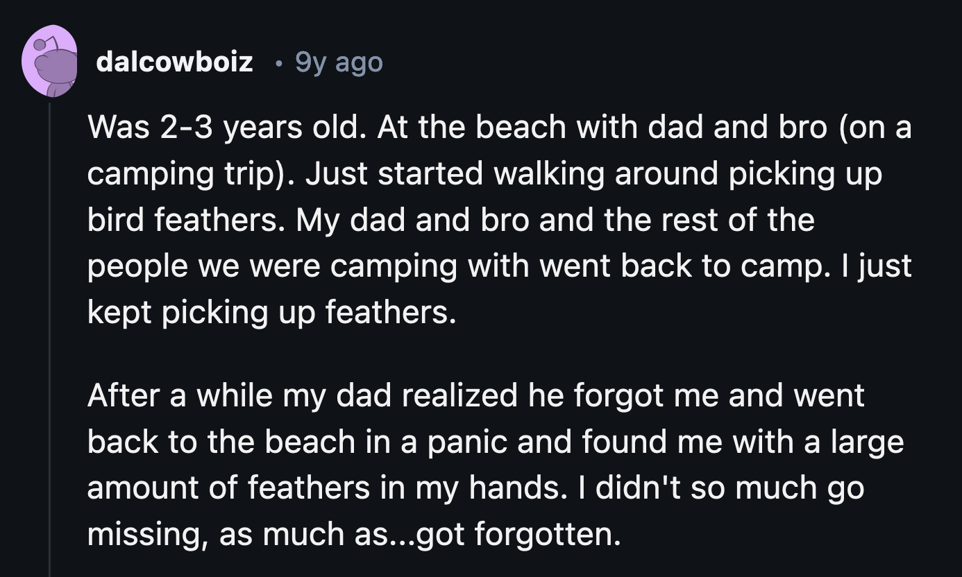 11. If left long enough, they would have been adopted by the birds.