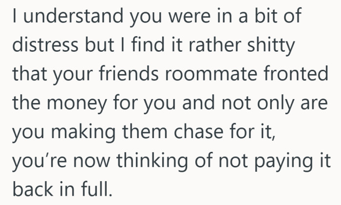 Fronting the cash changes the dynamic fast, especially once repayment starts to drag.