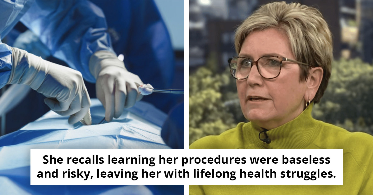 Survivor of 'butcher surgeon' shares her story of how he persuaded her to have an unnecessary mastectomy.