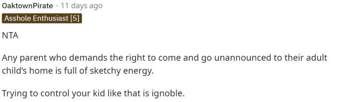 We agree that her mom is being a little odd and that there might be more going on than they realize.