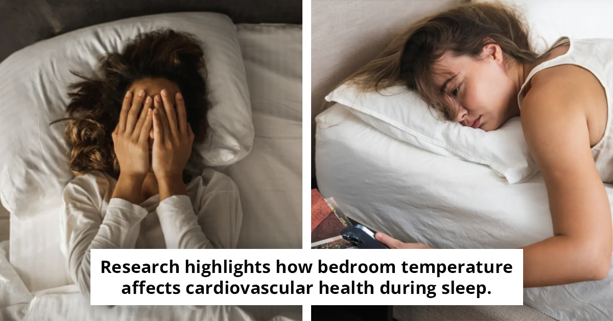 Recent research reveals how your bedroom temperature may pose heart risks based on your age.