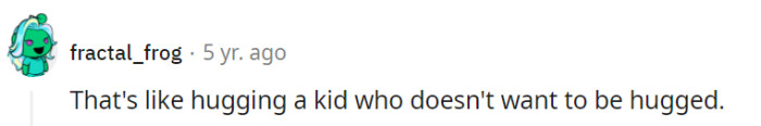 Just like hugging a child who doesn't want a hug, it's essential to respect personal boundaries with cats too. Her cat, Joker, definitely prefers it that way!