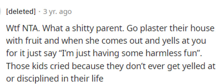 People should just be mindful that their kids aren't perfect and that discipline is okay, especially when it involves someone else.