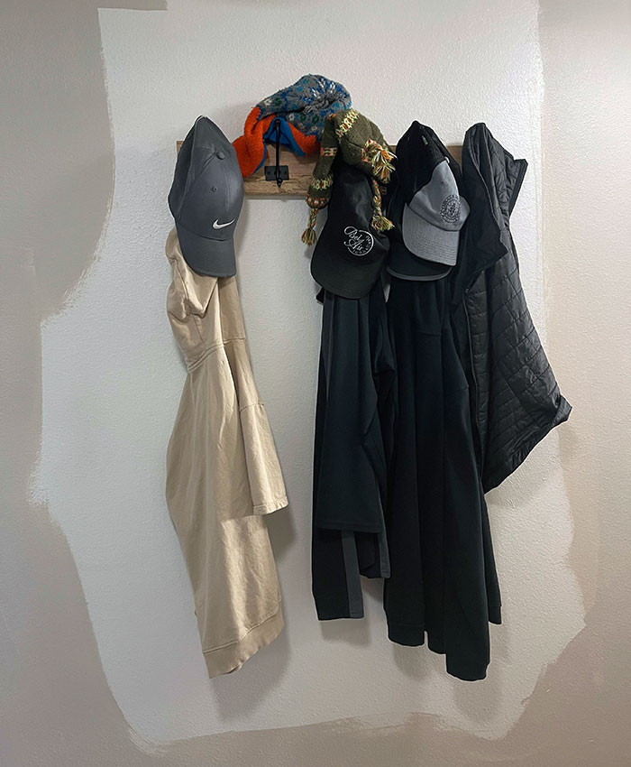 10. I Tore My Rotator Cuff, So My Husband Told Me He Would Finish The Interior Painting Downstairs Instead Of Me. Now He Says He's Done