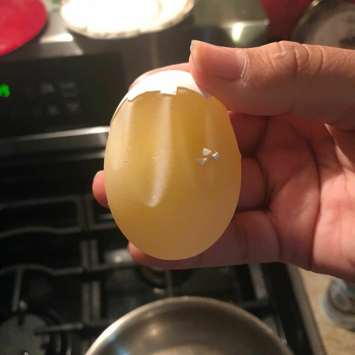 "I Peeled A Fresh Egg Without Ripping The Membrane"