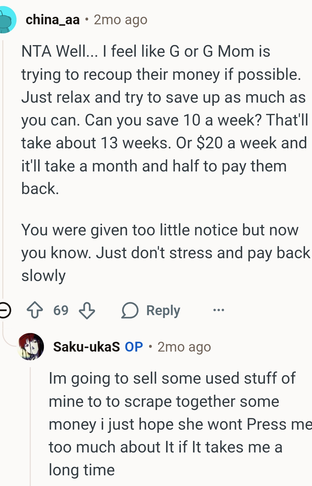 It was such a short notice