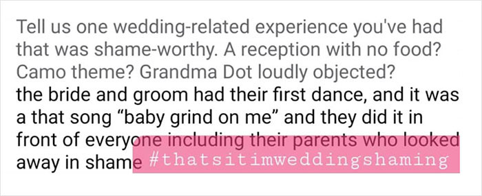 35. Baby, grind on me