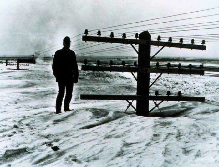 Snow In North Dakota, 1966