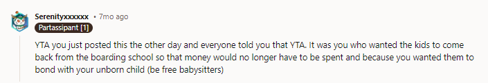 She is just flipping the game to be the “good guy” now. She is still an AH. Bet she’s still trying to figure out how to get free babysitters.