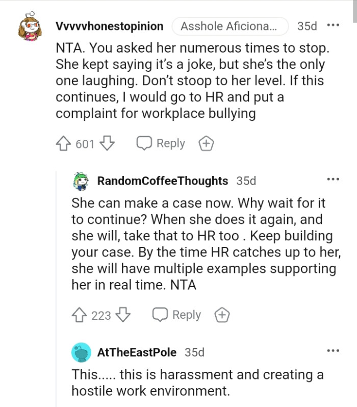 She'll soon have multiple examples supporting her in real time